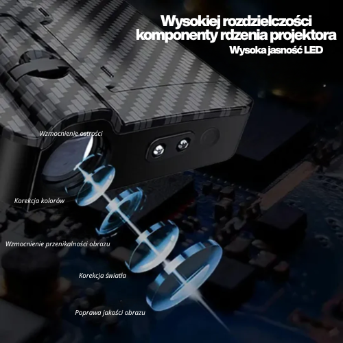 LumiCast™ - Projektor z logiem pojazdu